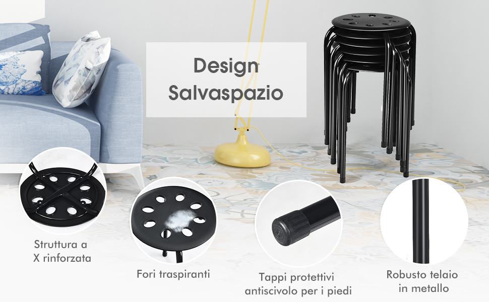 Sgabelli COSTWAY