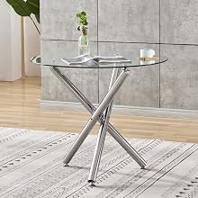 Round Glass Table