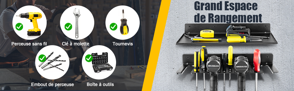 Porte Outils Mural