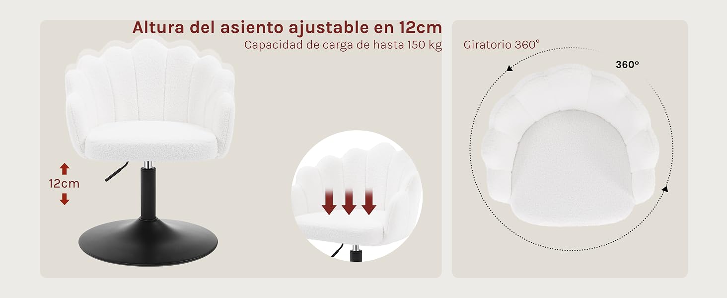 Taburete de Maquillaje