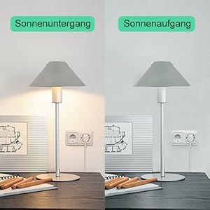 Enchufe inteligente Uolifrem WLAN con fuente de alimentación de 16 A, enchufe inteligente WiFi