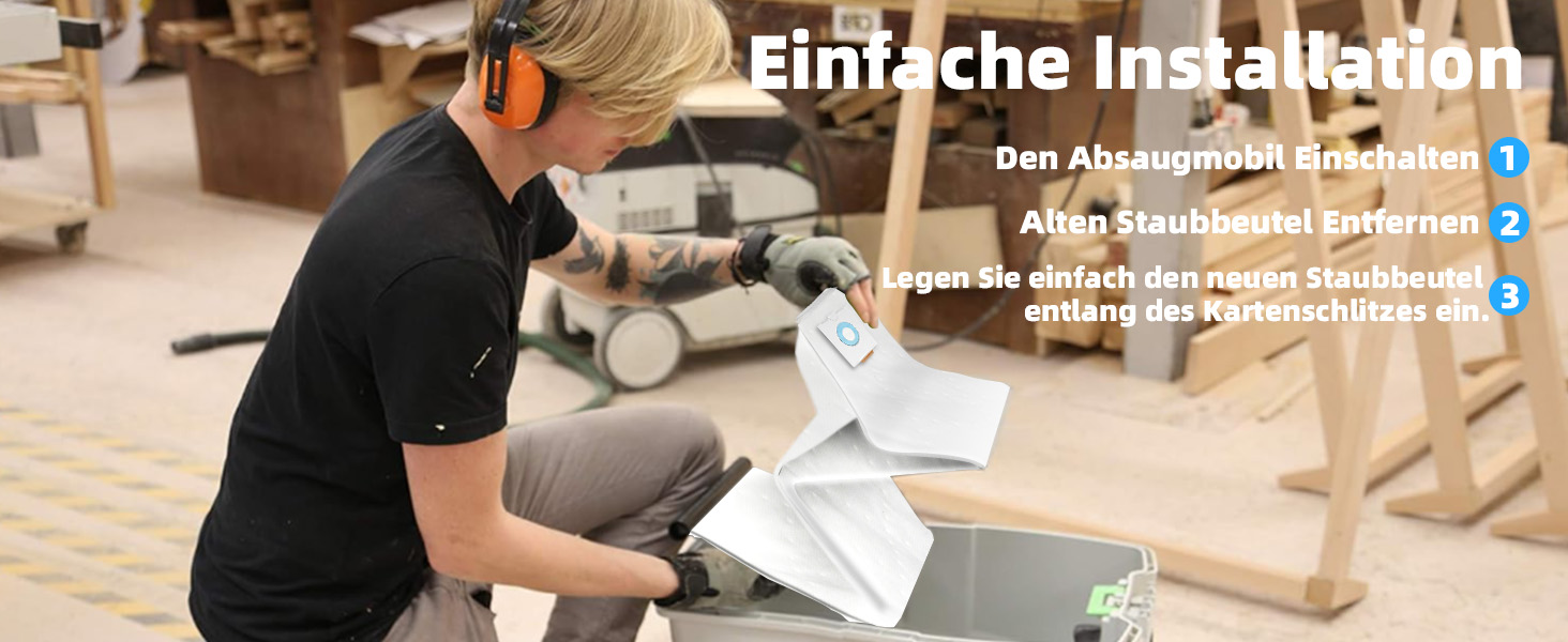 Festool SELFCLEAN Staubbeutel