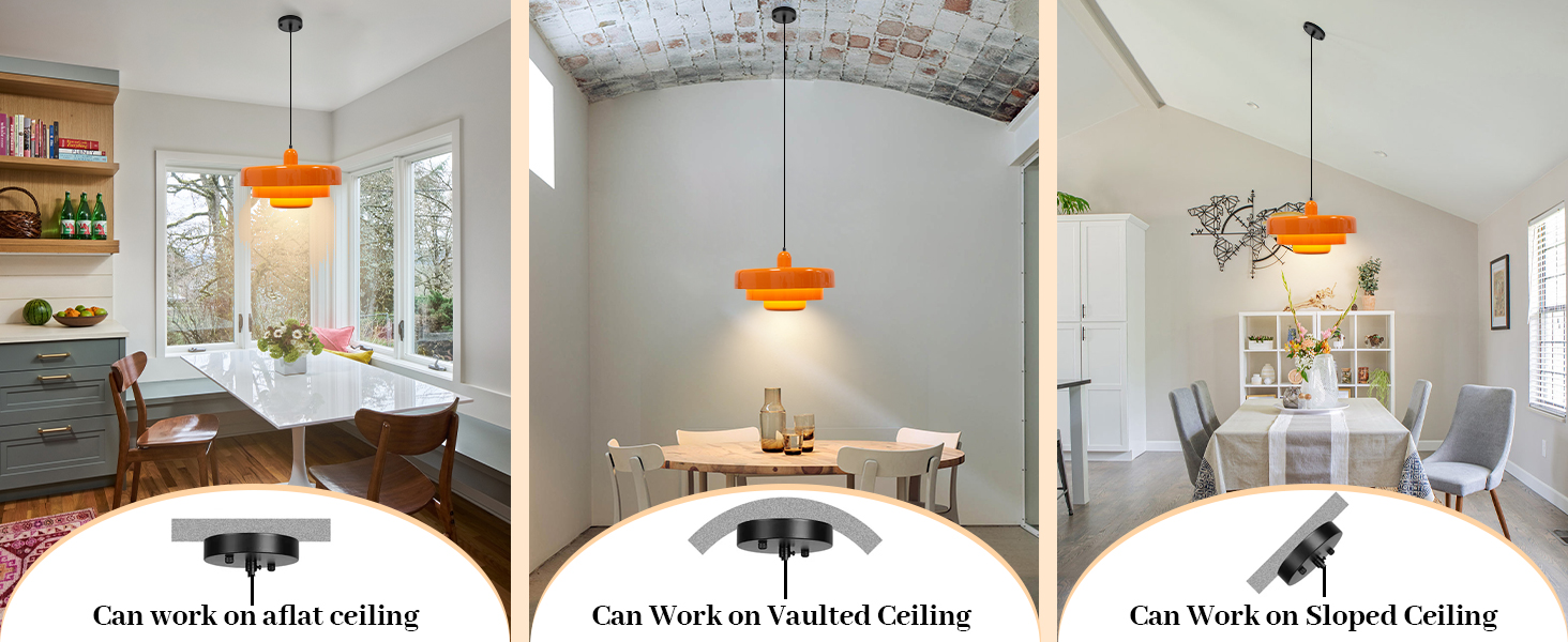 Mid Century Modern Pendant Light