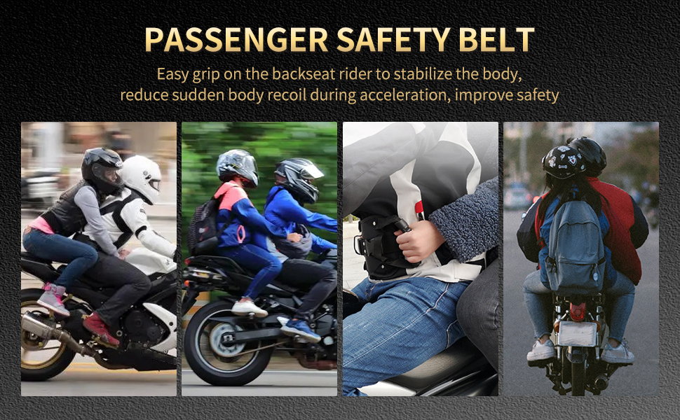 the new passenger safety belt