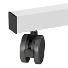 lockable wheels desk