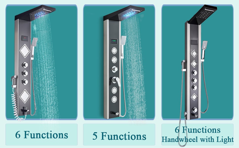 Shower Tower Panel