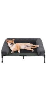 lit chien grande taille orthopedique impermeable c anapé chien resistant moelleux coussin chien