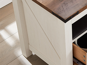 nightstand with charging station