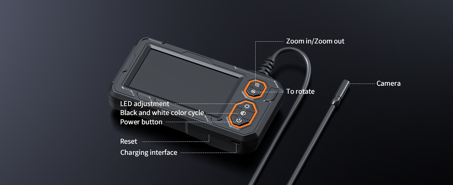 Endoscope Camera with Light1