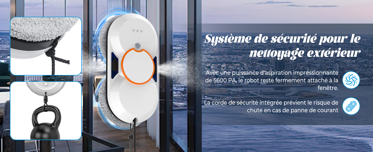 Robot limpiador de ventanas