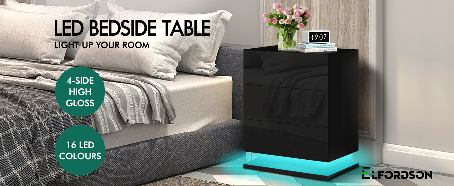 LED Bedside Tables