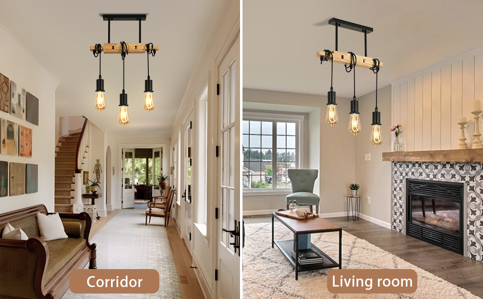Adjustable E27 Pendant Light