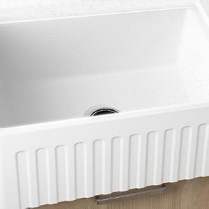 Fregadero granjero de cocina 60 cm