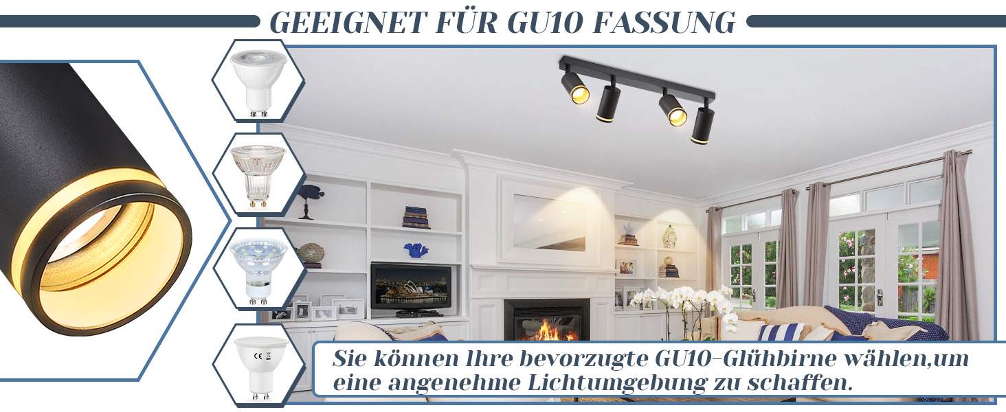 GU10 DECKENSPOTS