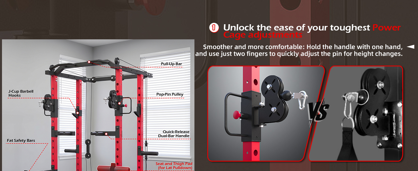 Power Squat Rack Cage