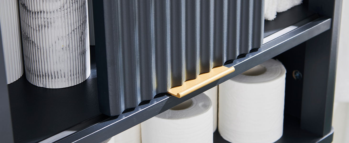 Fluted Sliding Door