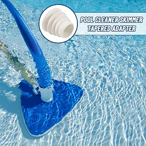 Adattatore conico per pulitore piscina