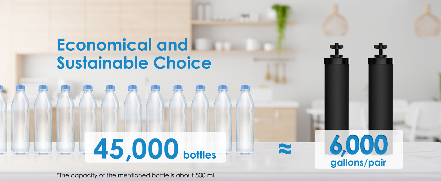 WD-TK Gravity-fed Water Filter System