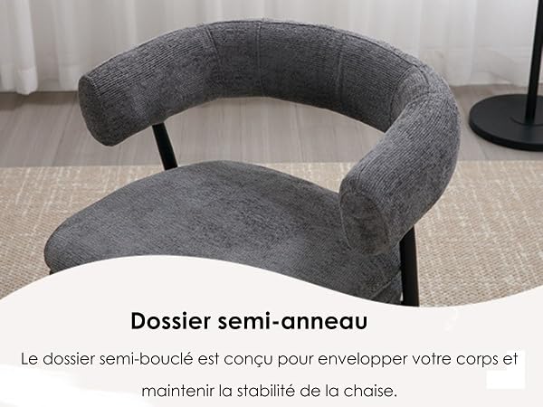 chaises salle a manger lot de 2