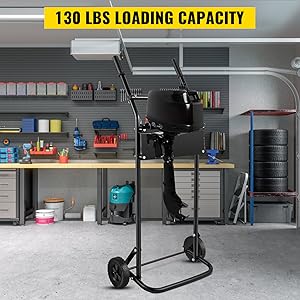 VEVOR Chariot Pour Moteur Hors-Bord Chariot De Transport Moteur De Bateau 59 Kg 16 chariot transport moteur hors-bord