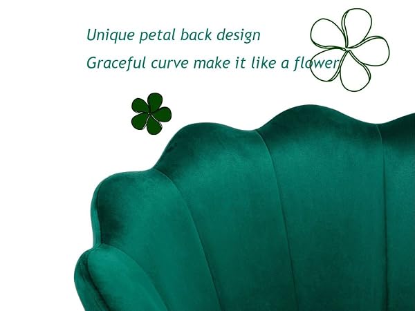 chaise coquillage chambre
