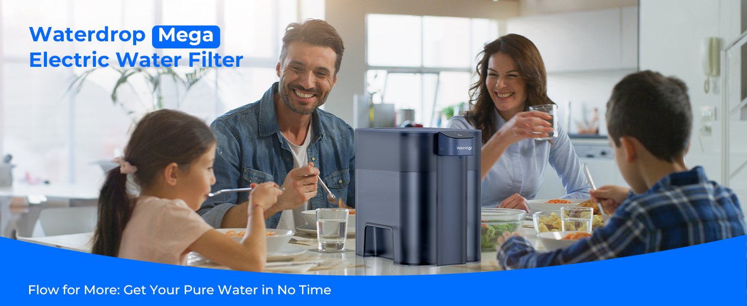 Waterdrop Mega Electric Water Filter