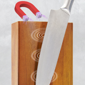 Messerhalter aus Akazienholz