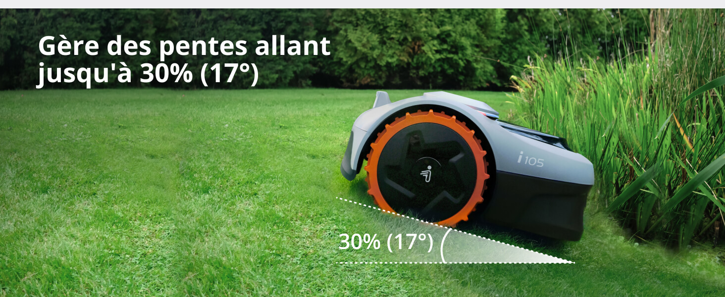 Navimow i robot tondeuse sans fil périphérique a gazon automatique electrique jardin intelligent