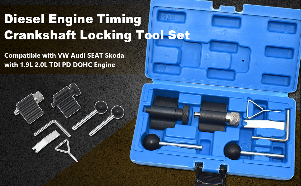 Diesel Engine Camshaft Crankshaft Alignment Locking Timing Tool Kit
