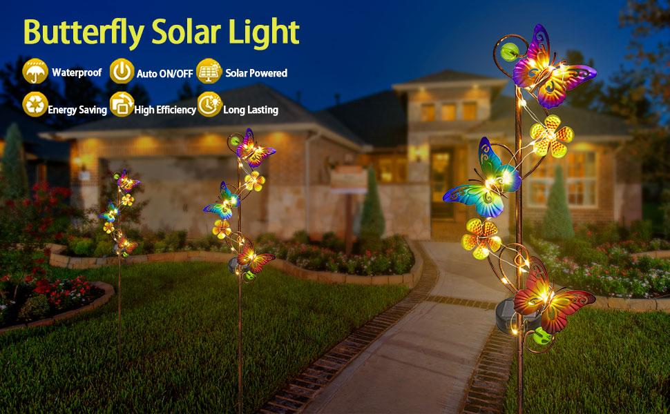 Solar garden light