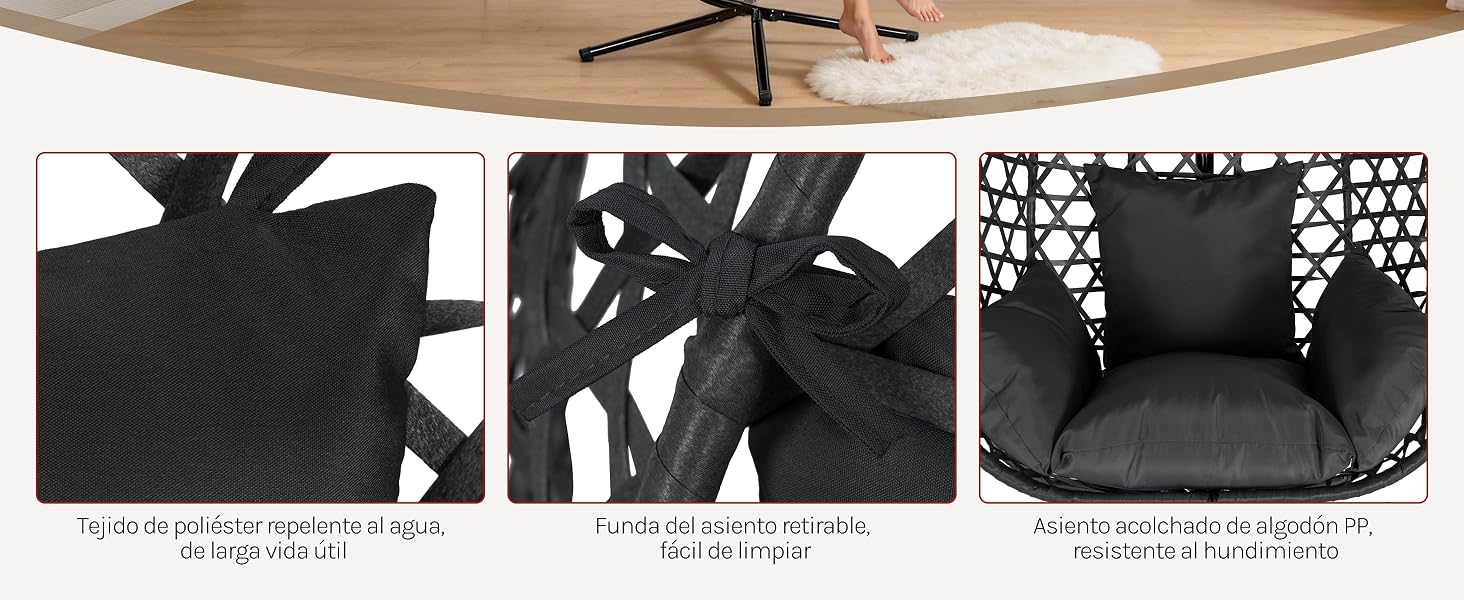 El texto dice «Diseñado para absorber, no transferir». Diagrama secuencial que muestra una demostración de absorción de impactos con siluetas oscuras sobre fondo blanco.