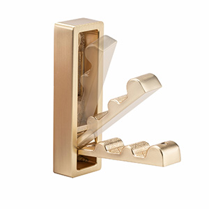 ganchos dorados para pared plegable