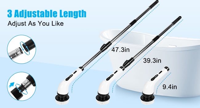 electric spin scrubber