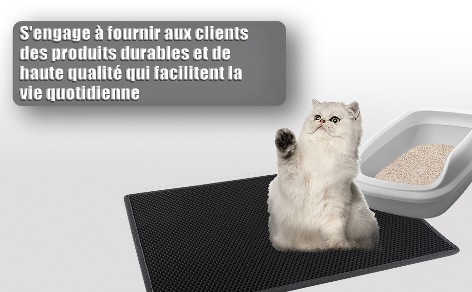 alfombrilla para arena de gato