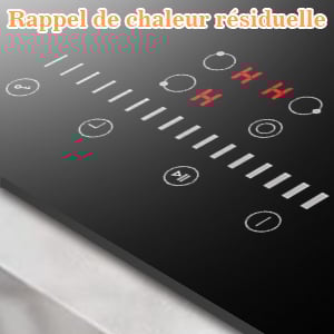 plaque induction 3 feux