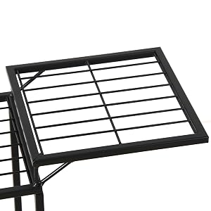 Scaffale d'esposizione della decorazione degli scaffali dello scaffale della pianta dell'angolo di 6 livelli del supporto della pianta
