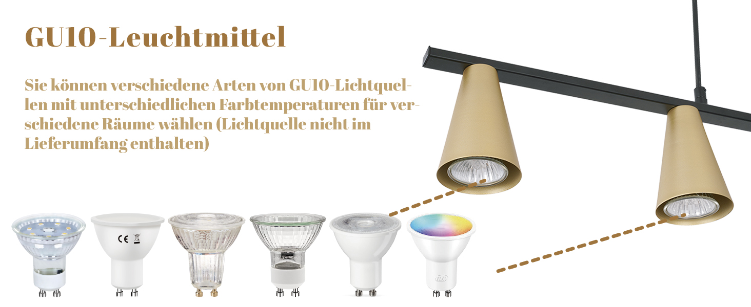 hängelampe gu10