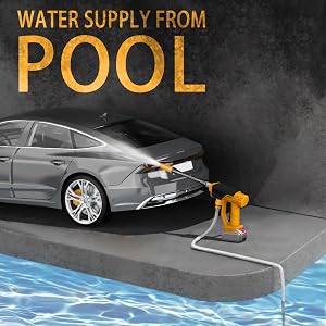 take water from pool