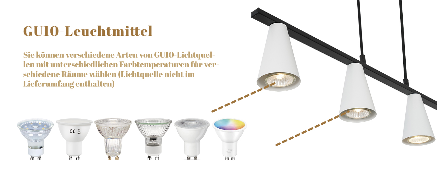 Esstischlampe hängend