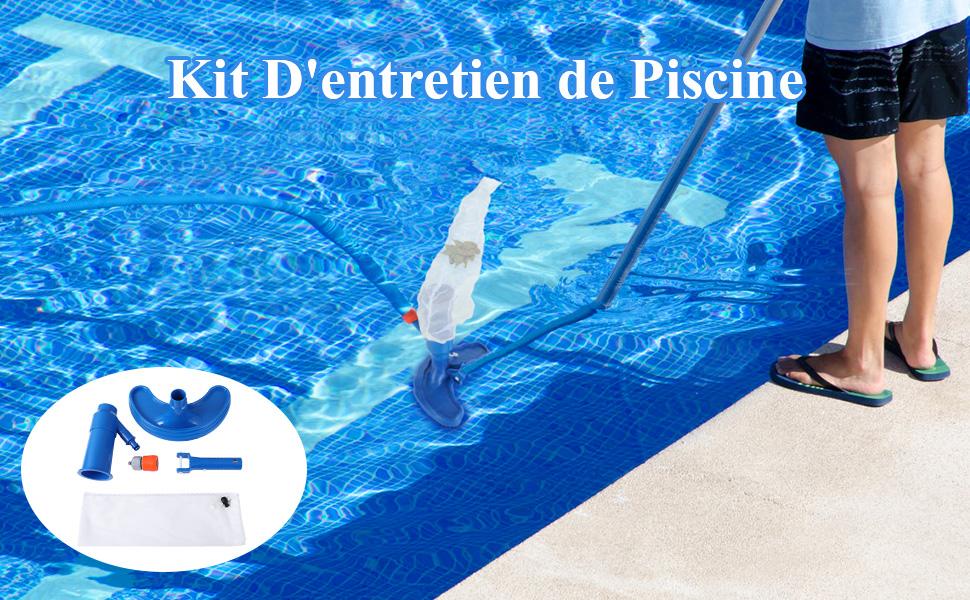 Aspiradora de piscina exterior