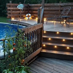 Einbaustrahler Terrassenbeleuchtung