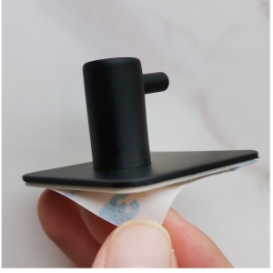 porte serviette salle de bain sans percage noir