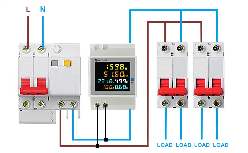 Voltmeter, Amperemeter