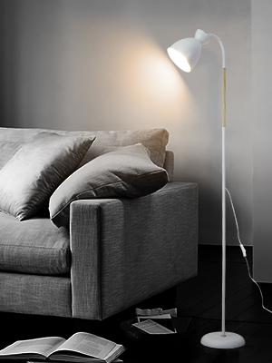 retro floor lamp