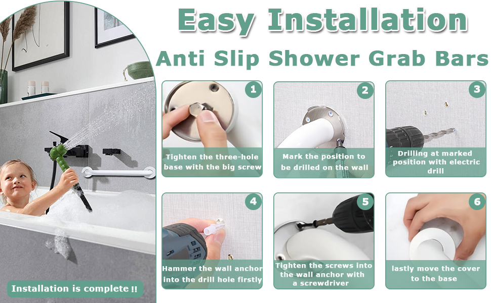 grab rails for bathroom