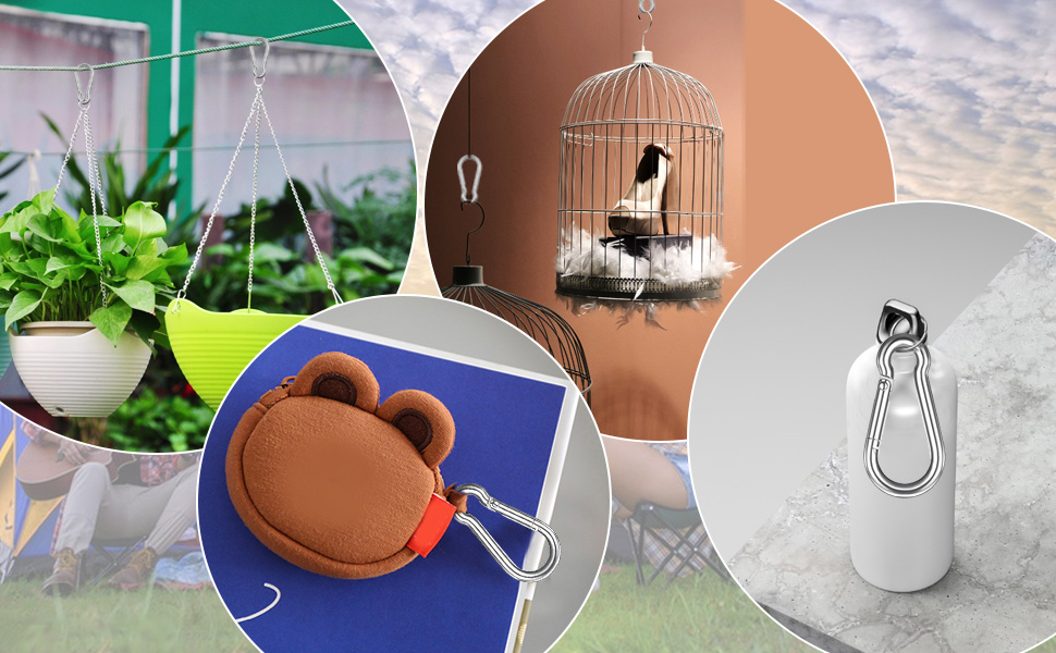 un collage de différentes images d'une cage à oiseaux