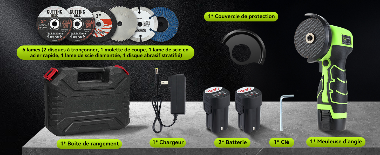 Le texte se lit comme suit : « Installation du périphérique ». Affichage de l'interface affichant les instructions de configuration de l'appareil et les ports de connexion sur fond sombre avec des voyants verts.