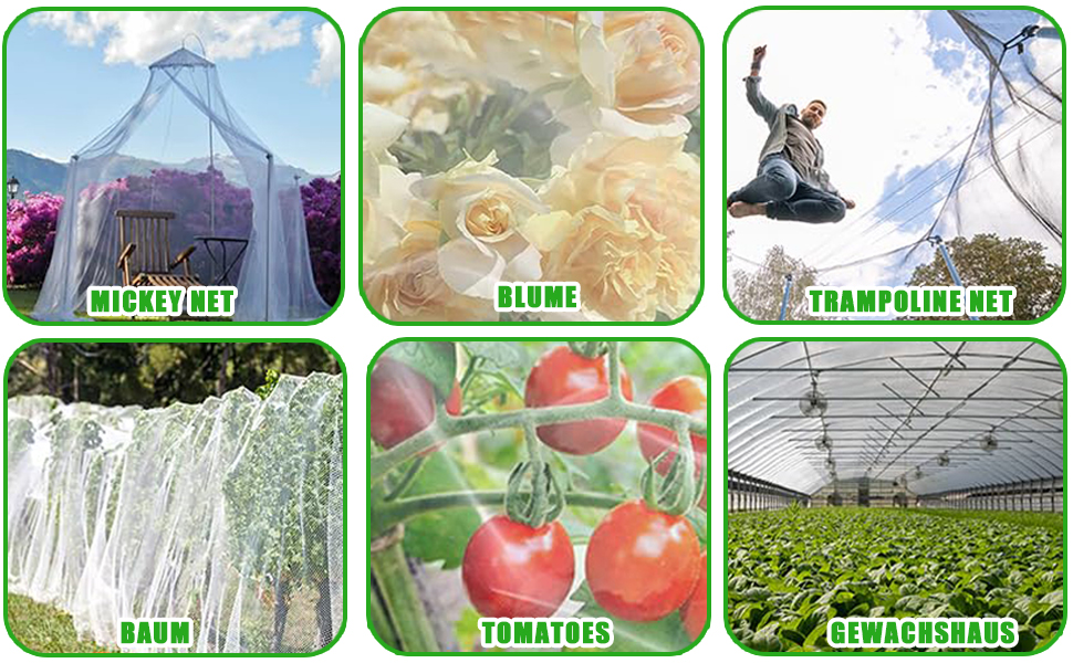 Filet de Jardin, Filet Anti Insecte, Filet Anti Insectes Potager,