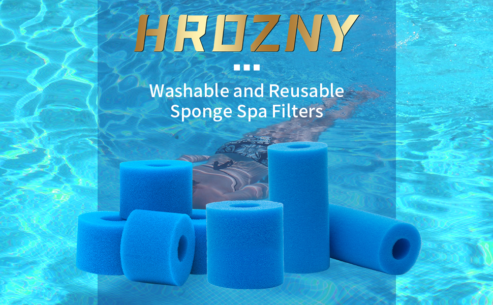 Éponge filtrante de piscine, cartouches filtrantes pour cartouche filtrante Intex type A