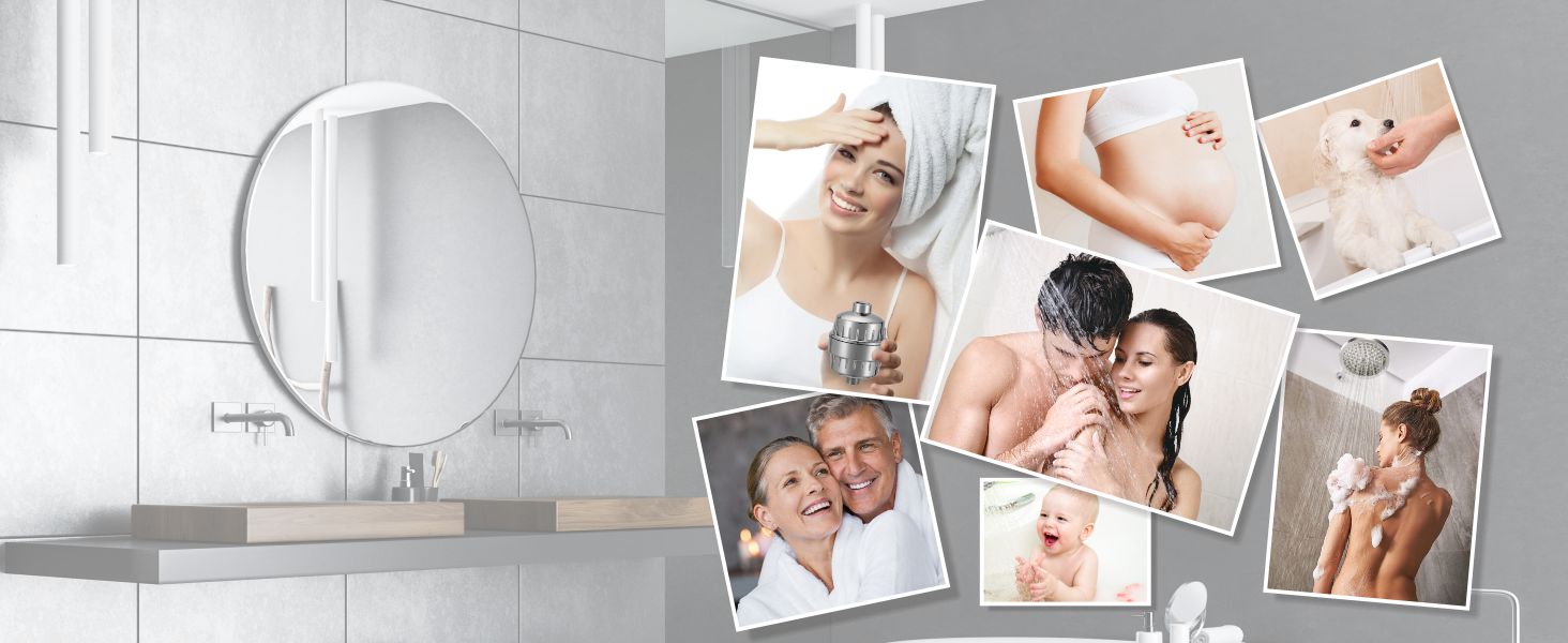 filtered shower head